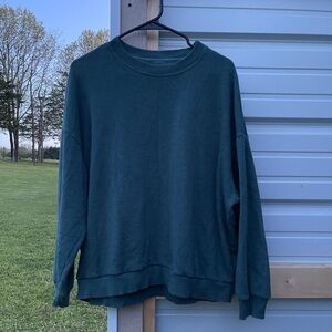 Teal Long Sleeve Sweatshirt